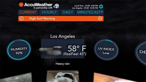 AccuWeather VR uygulamasıyla hava olayları daha yakından görülebilecek