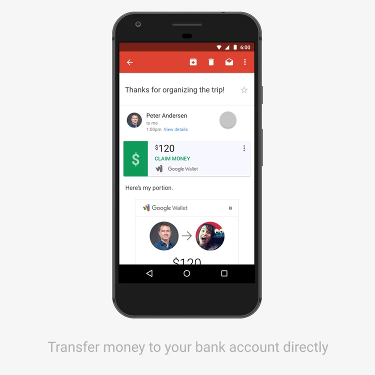 gmail android uygulamasi