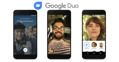 Google Duo ile sesli görüşme de yapılabilecek