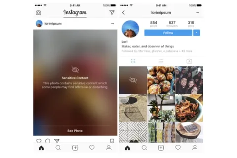 Instagram hassas paylaşımları göstermeden önce bulanıklaştıracak