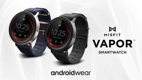 Misfit Vapor Android Wear 2.0 yüklü olarak raflardaki yerini alacak