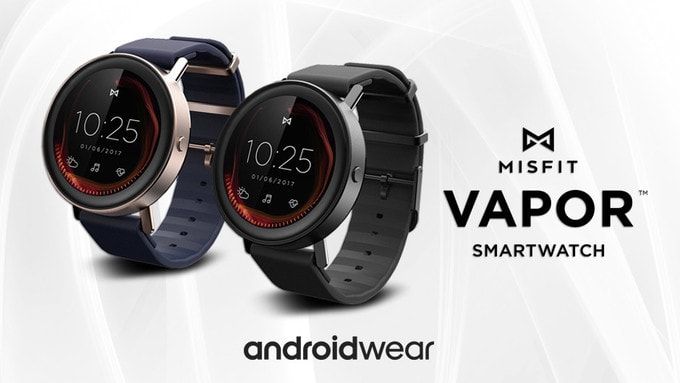 Misfit Vapor Android Wear 2.0 yüklü olarak raflardaki yerini alacak