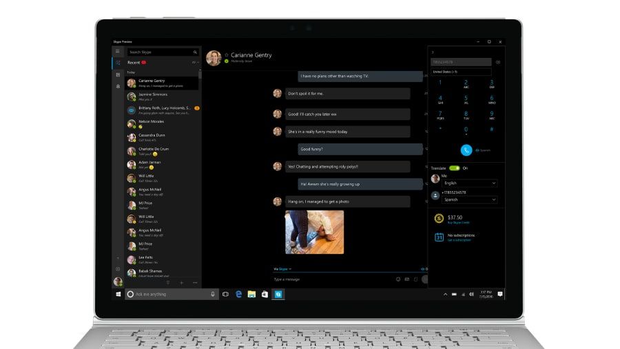 Skype Windows 10 uygulaması “ön izleme” etiketinden kurtuldu