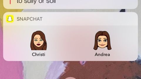 Snapchat Bitmoji kısayollarını uygulama dışına taşıdı