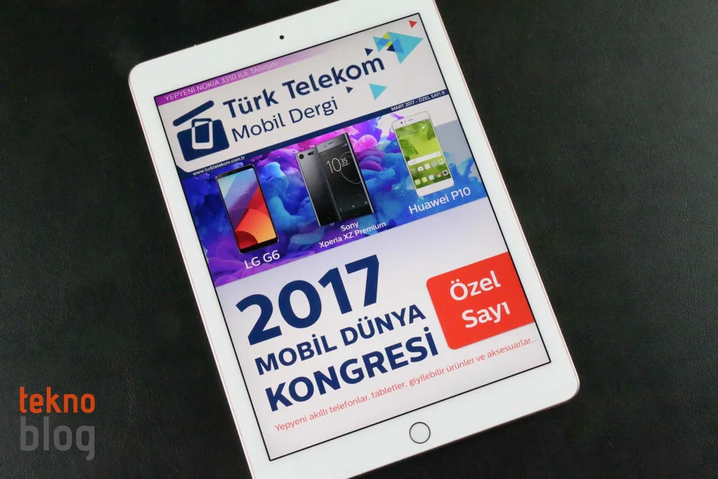 Türk Telekom Mobil Dergi MWC 2017 özel sayısı yayında