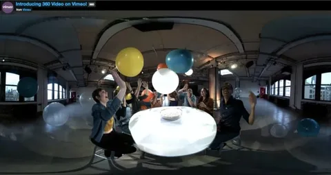 Vimeo 360 derece videoları desteklemeye başladı
