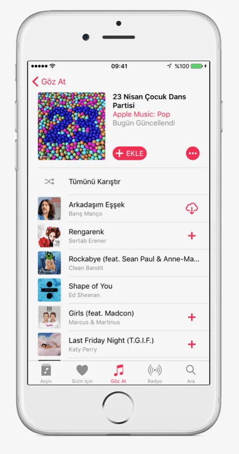 Apple Music’ten çocuklara özel 23 Nisan şarkı listesi