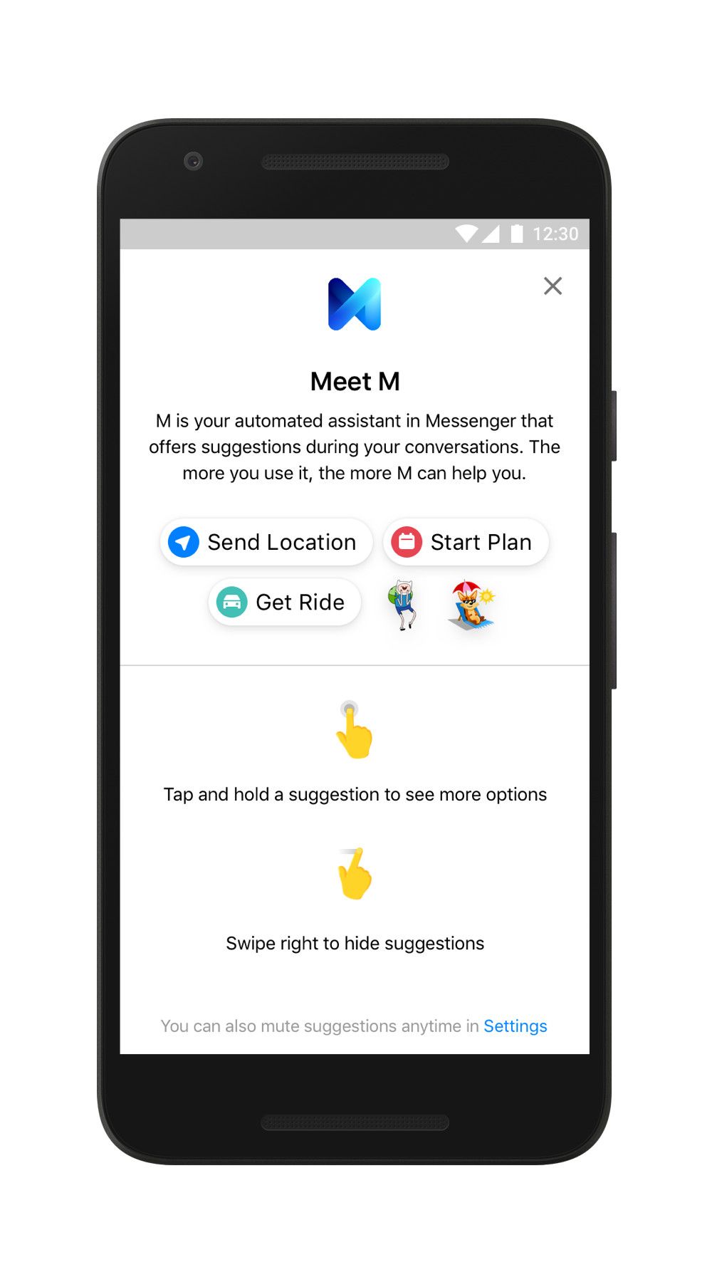 Facebook’un yapay zekâ asistanı Messenger’da tavsiyeler sunmaya başlıyor