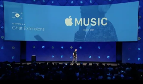 Facebook Messenger Apple Music eklentisine kavuşuyor