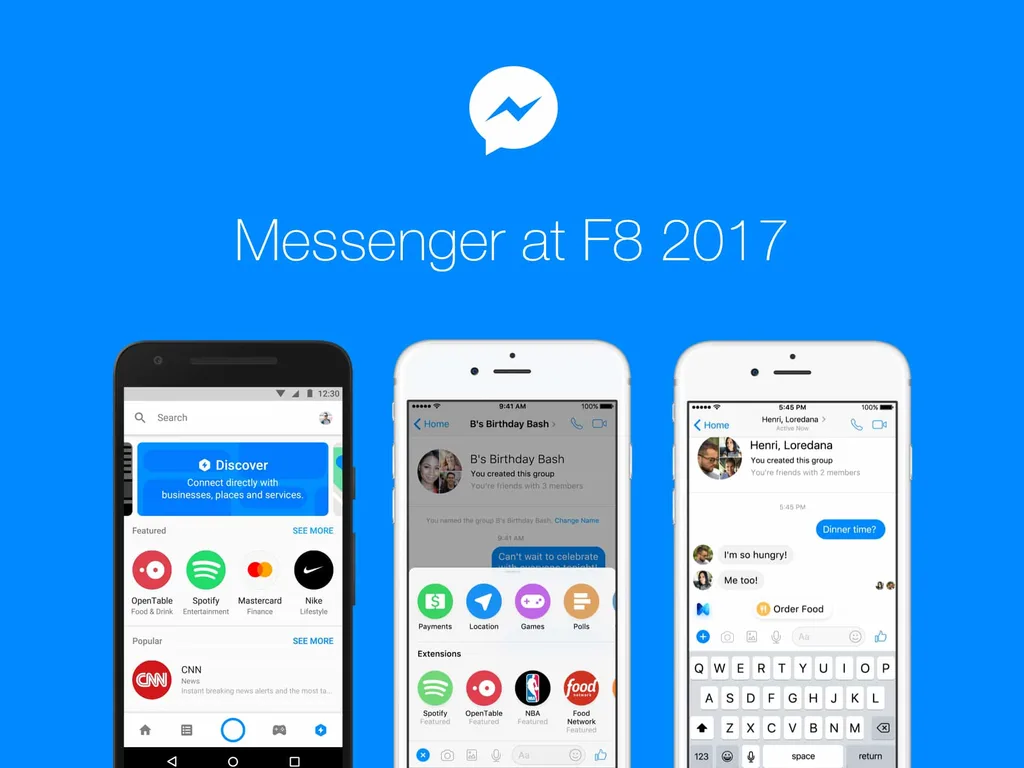 Facebook Messenger platformu için F8 2017’de duyurulan yenilikler neler?