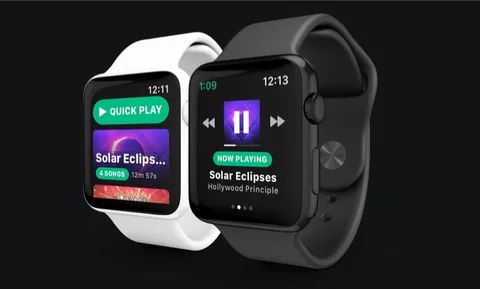 Spotify Apple Watch uygulaması için ilk adımlarını atıyor