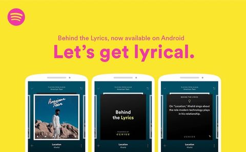 Spotify Behind the Lyrics özelliğini Android’e de getirdi