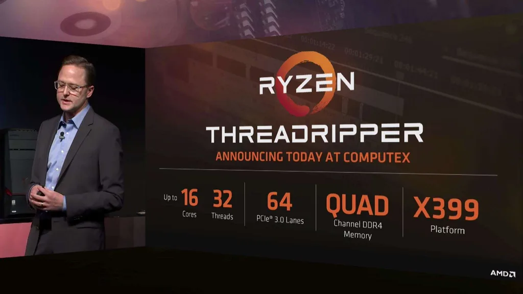 AMD Ryzen Threadripper ve diğer yeni işlemcilerin detaylarını verdi