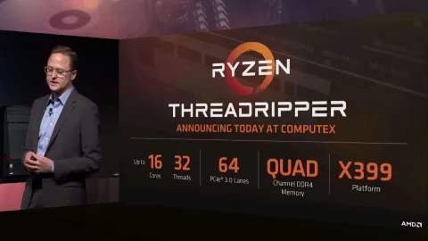 AMD Ryzen Threadripper ve diğer yeni işlemcilerin detaylarını verdi
