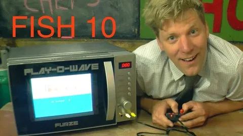YouTube yıldızı Colin Furze mikrodalga fırını oyun konsoluna dönüştürdü