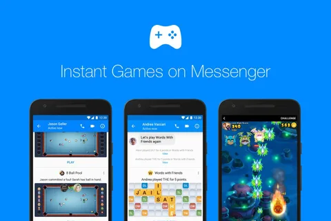 Facebook Messenger oyun servisini dünya çapında kullanıma açtı