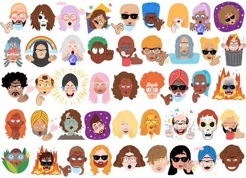 Google Allo ile özçekimler karikatür çıkartmalara dönüşüyor