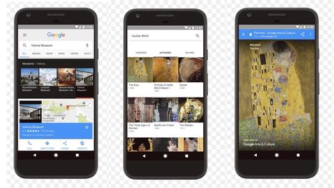 Google arama sonuçları kültür ve sanat içerikleriyle zenginleşiyor
