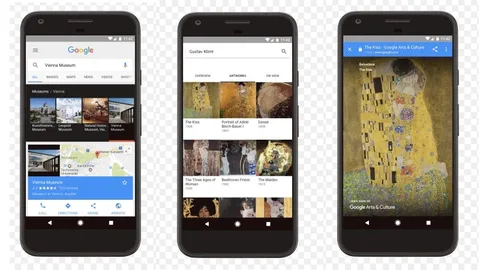Google arama sonuçları kültür ve sanat içerikleriyle zenginleşiyor
