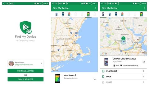 Google kayıp Android telefonları artık “Cihazımı Bul” uygulamasıyla bulacak