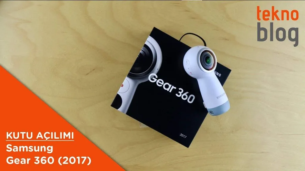 Video: Samsung Gear 360 (2017) Kutusundan Çıkıyor