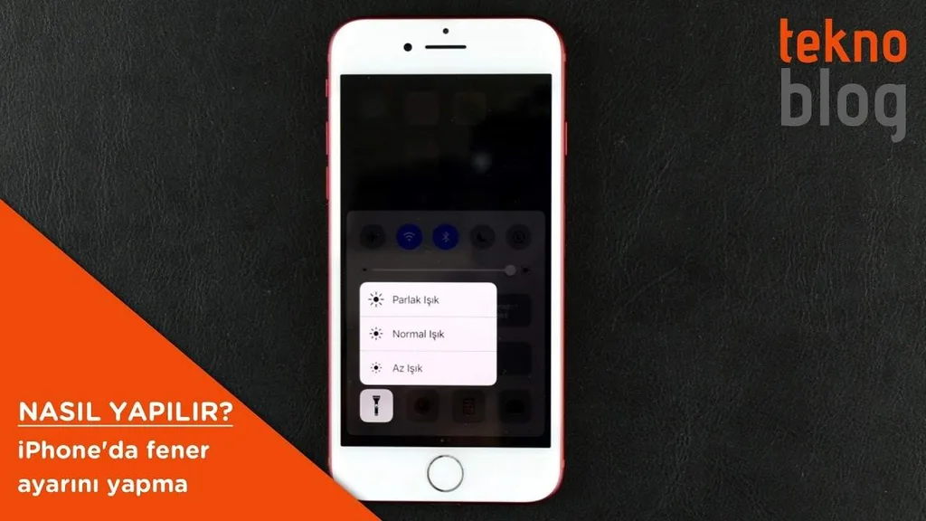 iPhone’da fener ayarı nasıl yapılır?