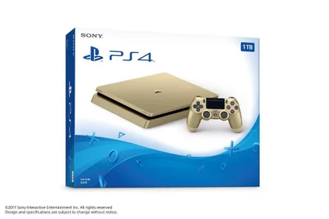 Altın rengi PlayStation 4 Slim 9 Haziranda satışa sunuluyor