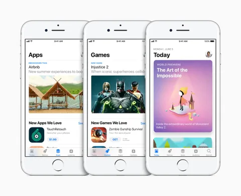 Yeni App Store oyunları ve uygulamaları ön plana çıkarmaya odaklanacak