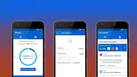 Google Triangle veri tüketimini düşük tutmak için geliyor