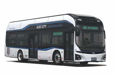 Hyundai’nin elektrikli otobüsü 1 saat içinde tamamen şarj olacak