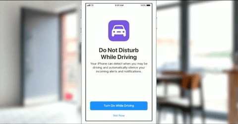 iOS 11 bildirim engelleme özelliğiyle sürüş güvenliğini artırmayı amaçlıyor