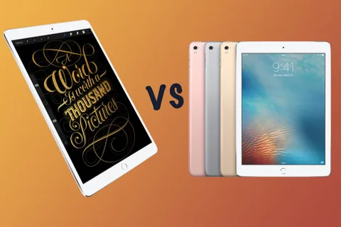 iPad Pro 10.5 ve iPad Pro 9.7 karşı karşıya