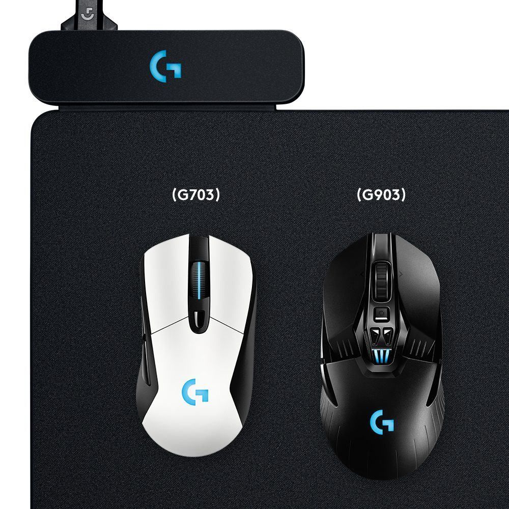 Logitech G Powerplay mouse pad fareyi kablosuz şarj ediyor