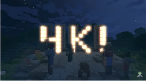 Minecraft Xbox One X ile 4K çözünürlük desteği kazanıyor