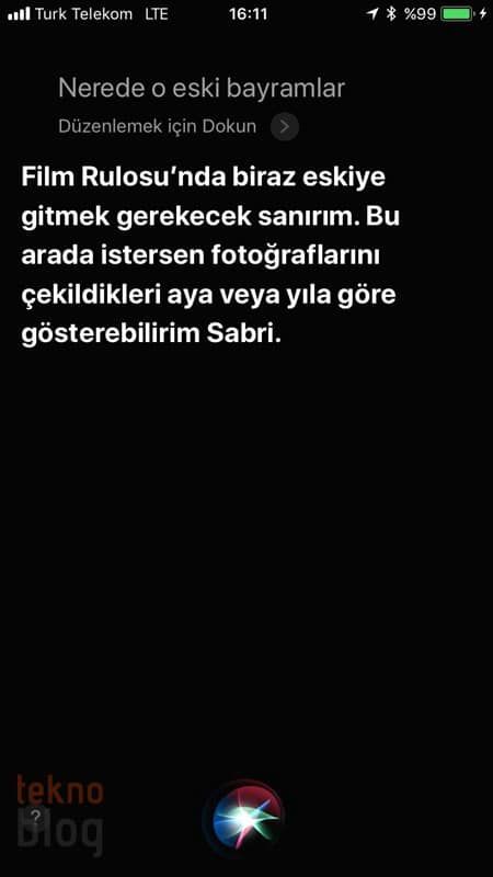 Siri’den eski bayramlara özlem duyanlara mizah dolu cevaplar