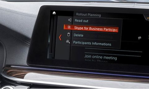 BMW Skype for Business entegrasyonuyla işten kaçmayı zorlaştırıyor