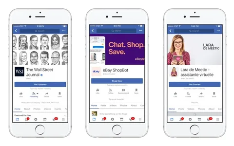 Facebook Messenger güncellemesi şirket botlarıyla iletişimi kolaylaştırıyor