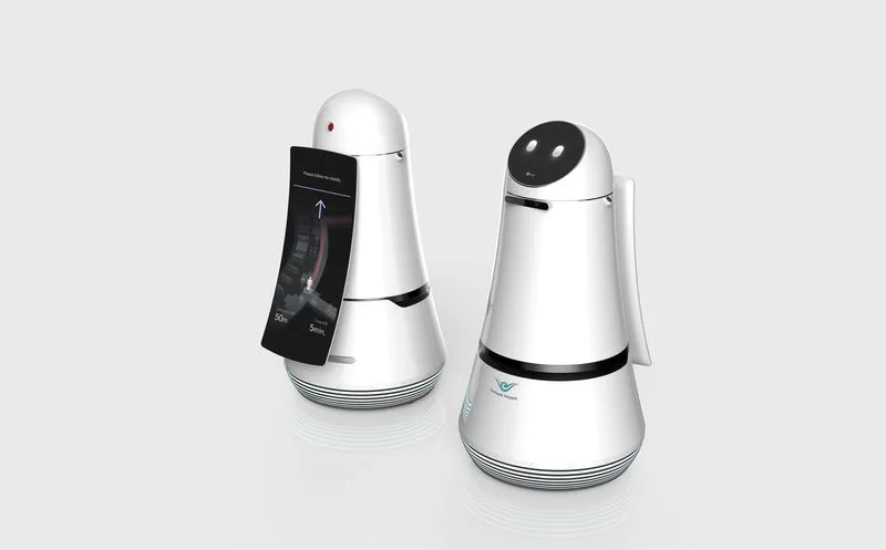 LG’nin robotları Güney Kore’nin en büyük havalimanında işe başladı