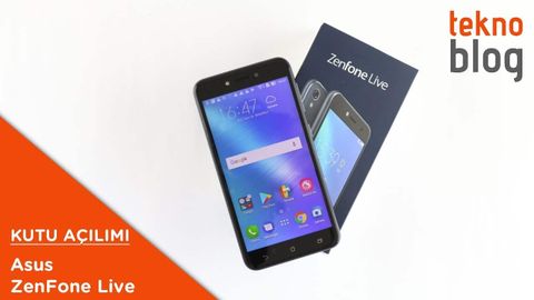 Video: Asus ZenFone Live Kutusundan Çıkıyor