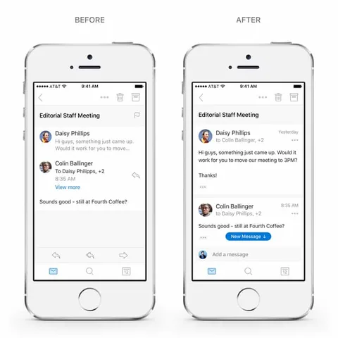 Microsoft Outlook iOS ve Android’de yeni özellikler sunuyor