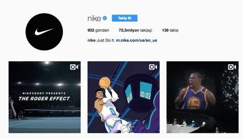 Nike Instagram üzerinden ürün satmaya başlayacak