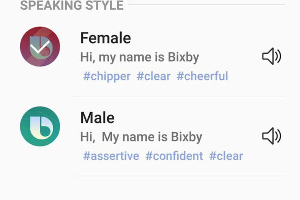 Samsung Bixby için belirlediği cinsiyetçi tanımlama etiketleri nedeniyle tepki çekti