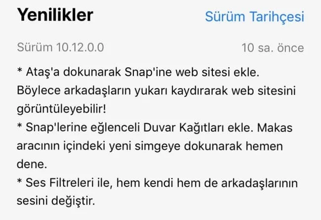 Snapchat eğlenceli duvar kağıtları ve ses filtrelerini kullanıma sunuyor