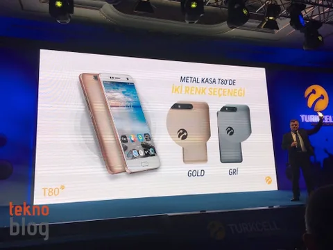Turkcell T80 ile tanışın: 5.2 inç ekran, parmak izi, çift arka kamera
