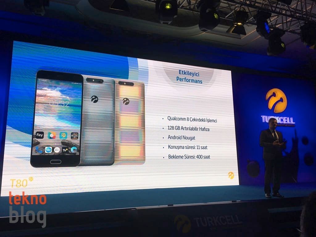 Turkcell T80 ile tanışın: 5.2 inç ekran, parmak izi, çift arka kamera