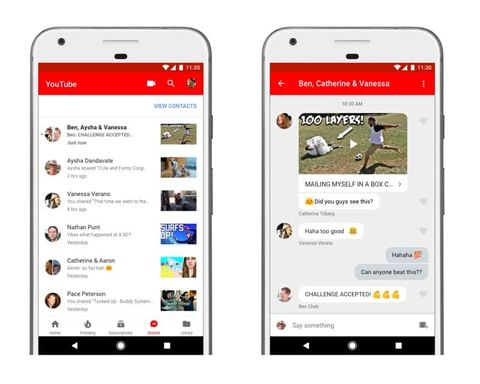YouTube mesajlaşma özelliğiyle video paylaşımını kolaylaştırıyor