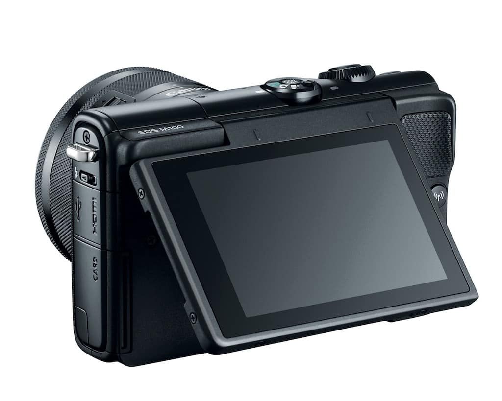 Canon M100 24.2 megapiksel çözünürlüklü sensörle geliyor