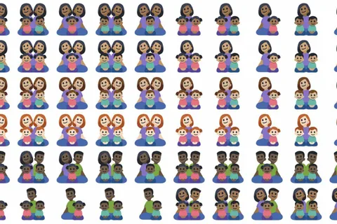 Facebook 125 yeni aile emojisi yayınladı