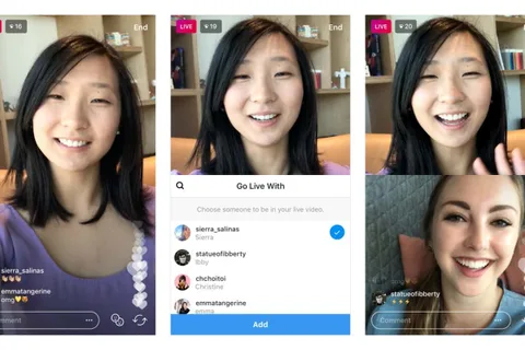 Instagram canlı yayınlara arkadaş eklemeyi test ediyor