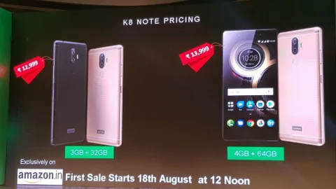 Lenovo K8 Note on çekirdekli Helio X23 ile geliyor